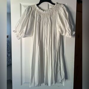 Doen Cotton White Dress